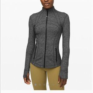Lululemon Define Jacket Heathered Black Size 4